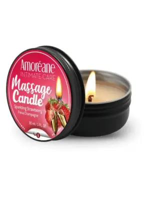 Świeca- Massage Candle Sparkling Strawberry 30ml