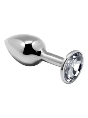 Mini Metal Butt Plug M clear