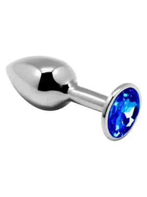 Mini Metal Butt Plug M blue
