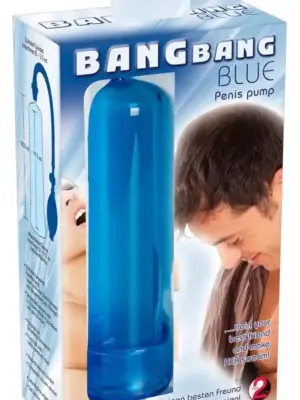 Bang Bang Blue Penis Pump blue