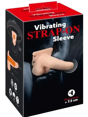 Vibrating Strap-On Sleeve
