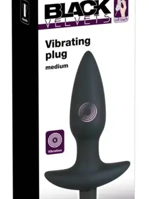 Black Velvet Vibr.Medium Plug