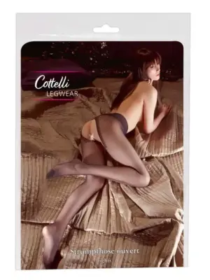 Crotchless Tights black 5