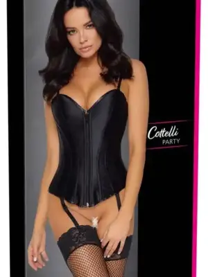 Corset black L