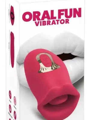 Wibrator Oralny Moving Lips Silikonowy