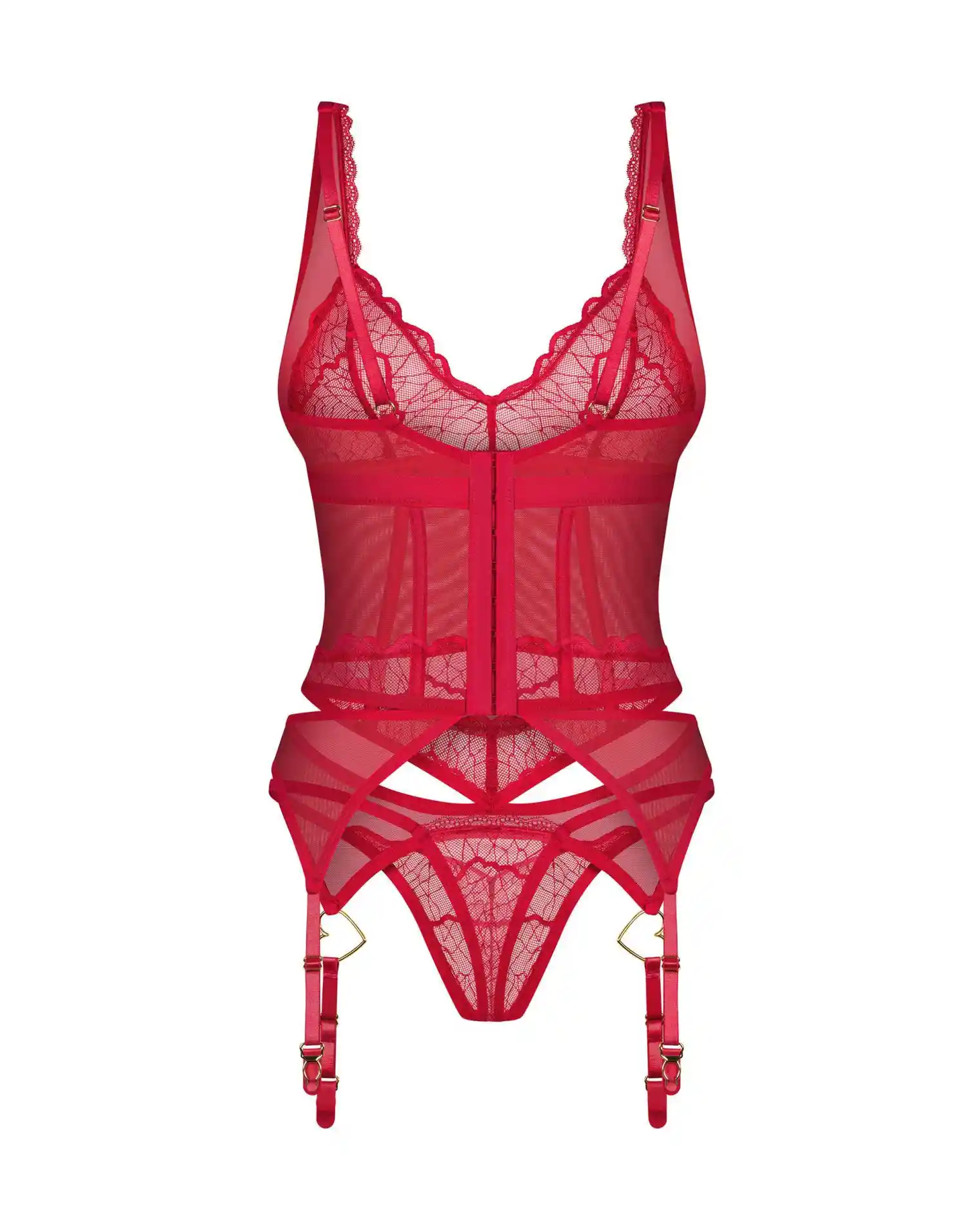 Cupide Desir gorset i stringi L/XL - obrazek 2