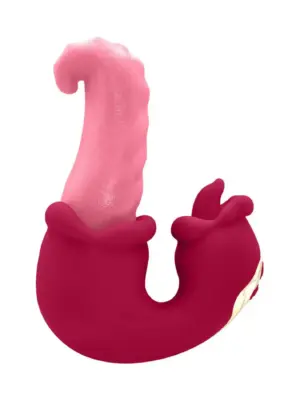 Teazers - Double Tongue Vibrator Pink