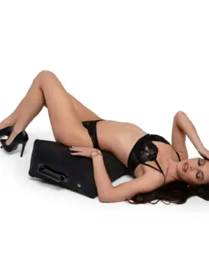 Bedroom Fantasies - Ramp InflatablePositioning Pillow Black