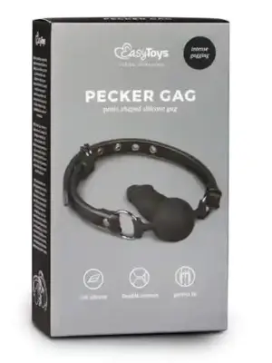 Knebel-Ball Gag With Silicone Dong