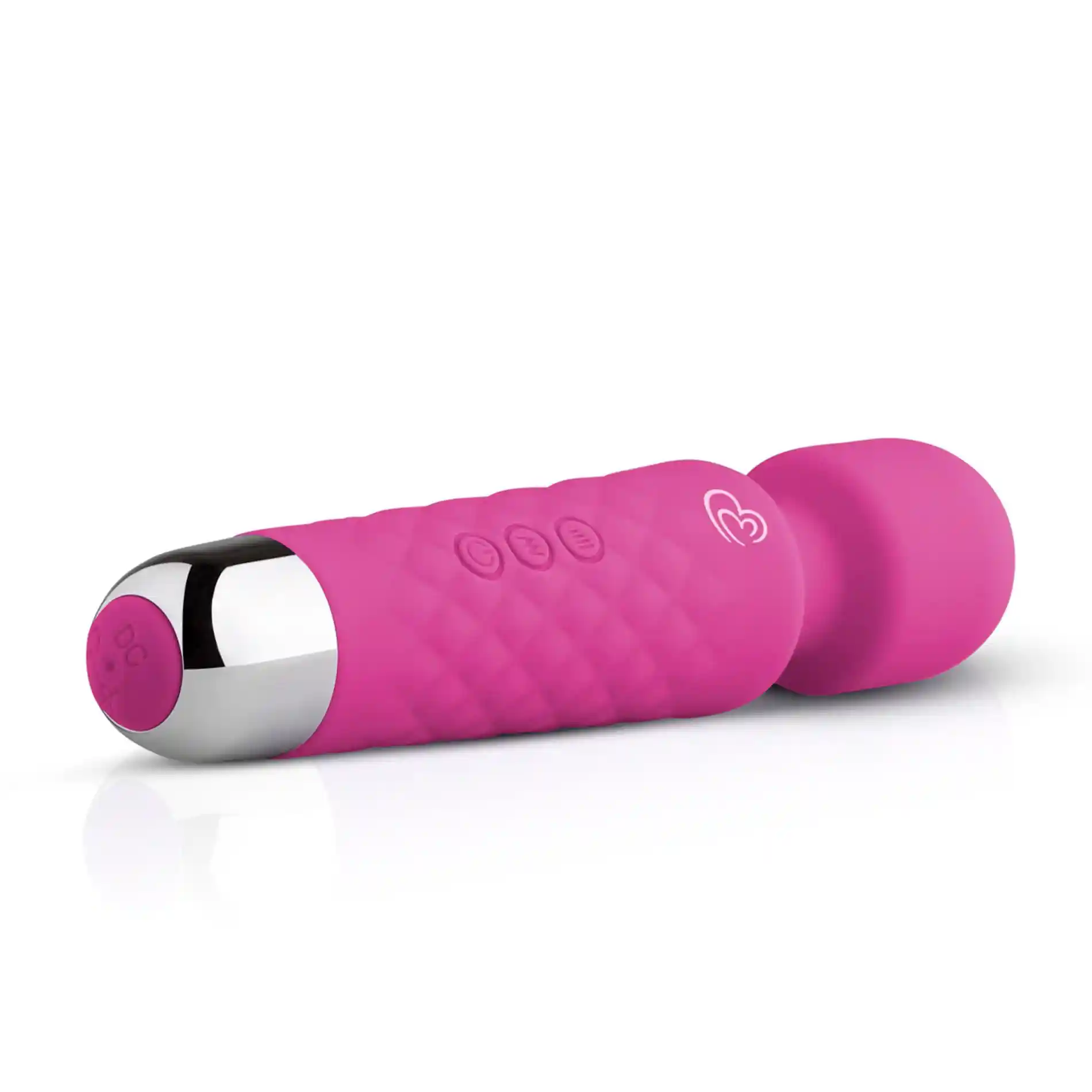 EasyToys Mini Wand Vibrator - Pink - obrazek 3