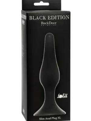Plug-Slim Anal Plug XL Black