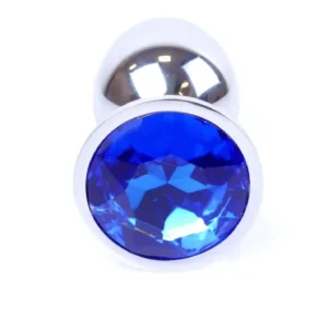 MyLove Toys - Jewellery Silver PLUG- Dark Blue