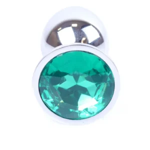 MyLove Toys - Jewellery Silver PLUG- Green