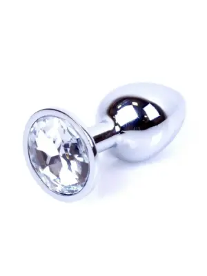 Plug-Jewellery Silver PLUG- Clear