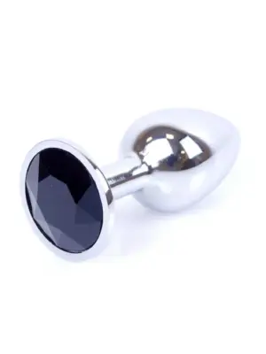 Plug-Jewellery Silver PLUG- Black
