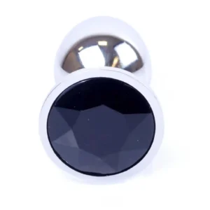 MyLove Toys - Jewellery Silver PLUG- Black