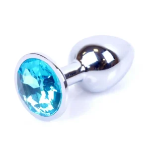 Plug-Jewellery Silver PLUG- Light Blue