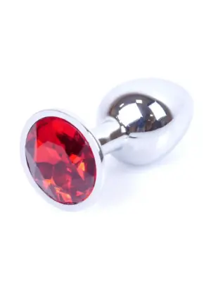 Plug-Jewellery Silver PLUG- Red