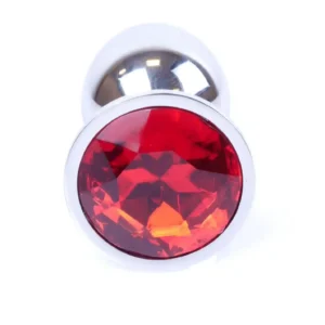 MyLove Toys - Jewellery Silver PLUG- Red