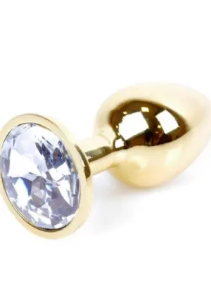 MyLove Toys - Jewellery Gold PLUG- Clear