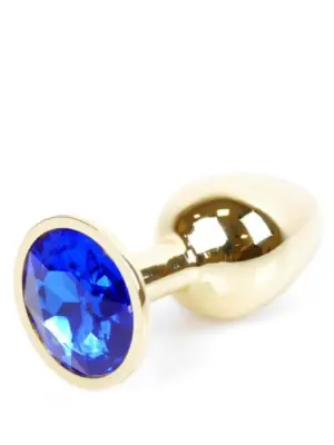 MyLove Toys - Jewellery Gold PLUG- Dark Blue