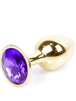 MyLove Toys - Jewellery Gold PLUG- Purple