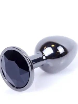 MyLove Toys - Jewellery Dark Silver PLUG- Black