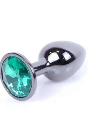 MyLove Toys - Jewellery Dark Silver PLUG- Green