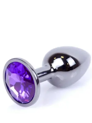 MyLove Toys - Jewellery Dark Silver PLUG- Purple