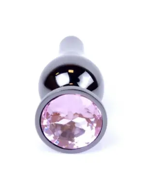 MyLove Toys - Jewellery Dark Silver BUTT PLUG- Rose