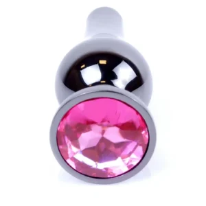 MyLove Toys - Jewellery Dark Silver BUTT PLUG- Pink