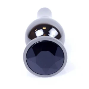 MyLove Toys - Jewellery Dark Silver BUTT PLUG- Black