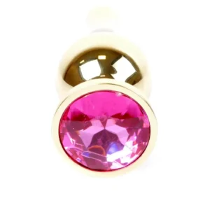 MyLove Toys - Jewellery Gold BUTT PLUG- Pink