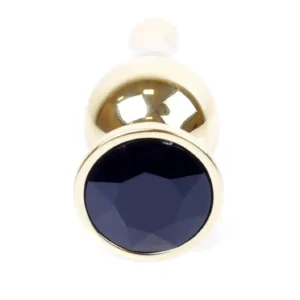 MyLove Toys - Jewellery Gold BUTT PLUG- Black