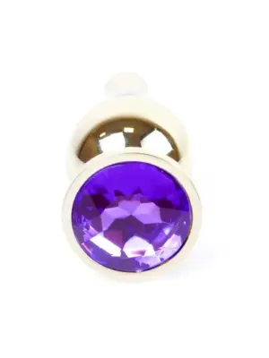 MyLove Toys - Jewellery Gold BUTT PLUG- Purple