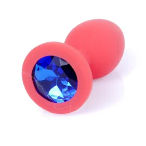 MyLove Toys - Jewellery Red Silicone PLUG Small
