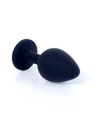 MyLove Toys - Jewellery Black Silicone PLUG Medium