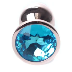 MyLove Toys - Jewellery Red Gold PLUG- Light Blue