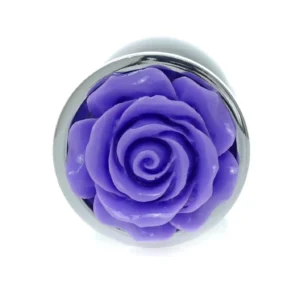 MyLove Toys - Jewellery Silver PLUG ROSE- Purple