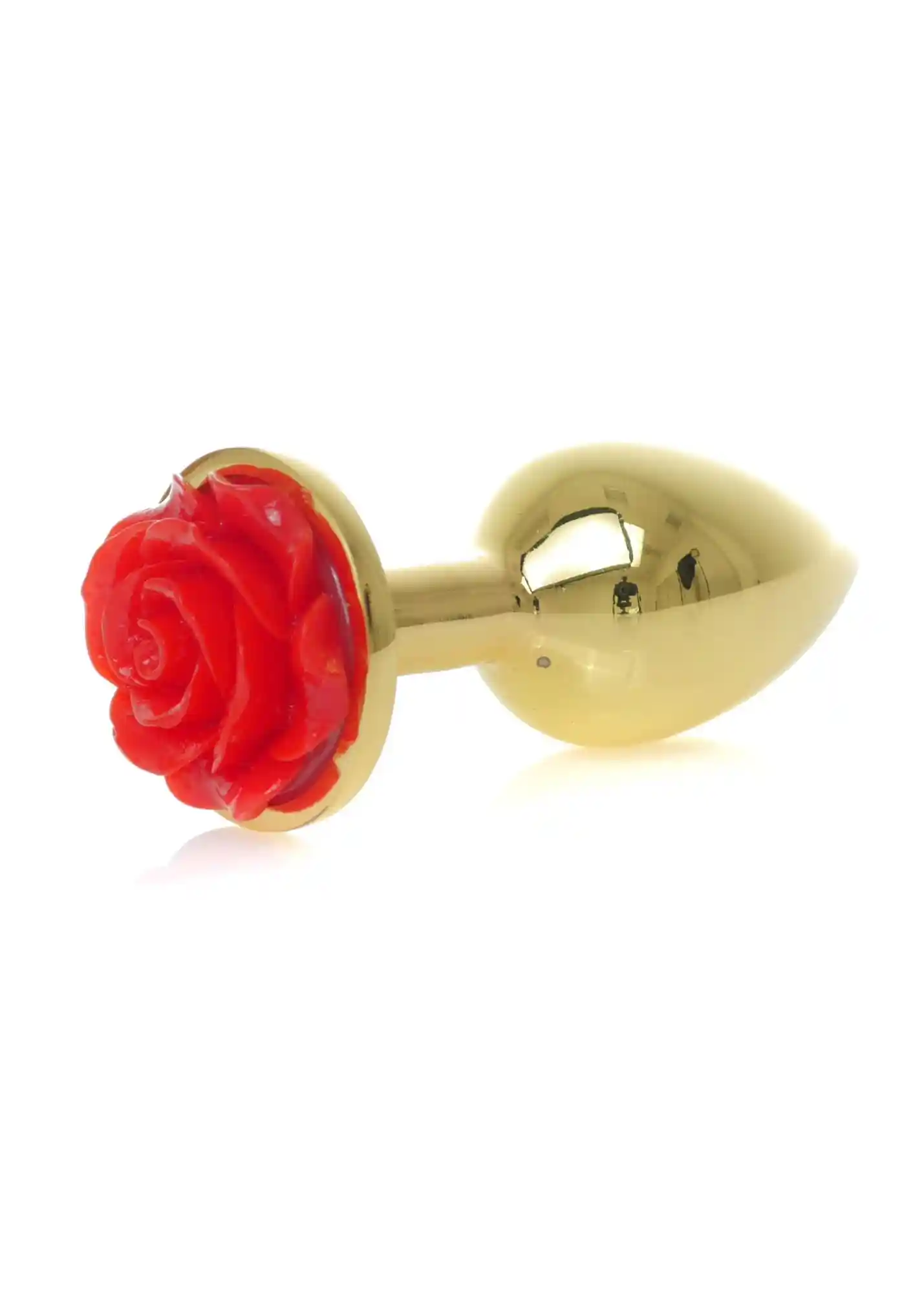 Plug-Jewellery Gold PLUG ROSE- Red - obrazek 2