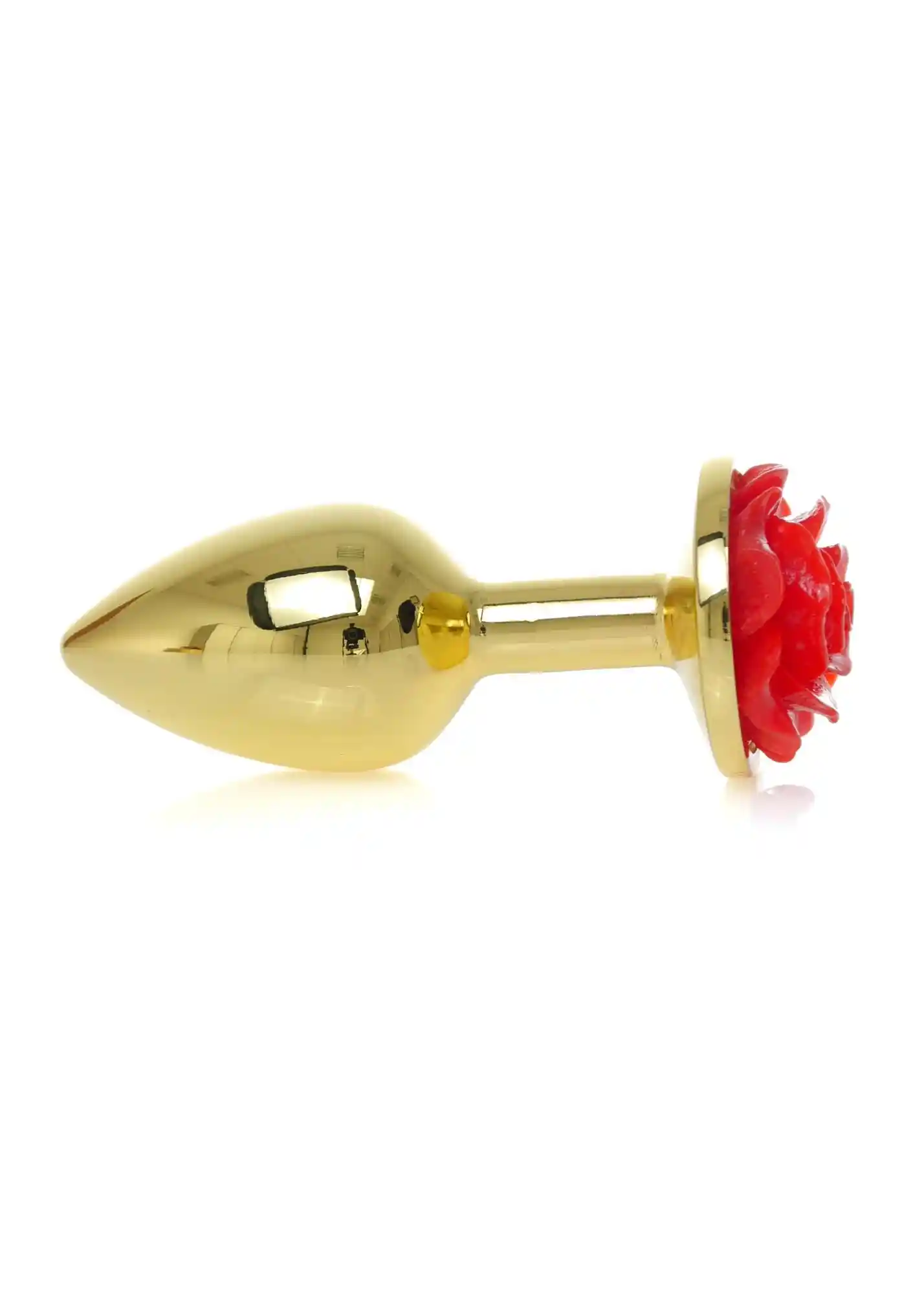 Plug-Jewellery Gold PLUG ROSE- Red - obrazek 3
