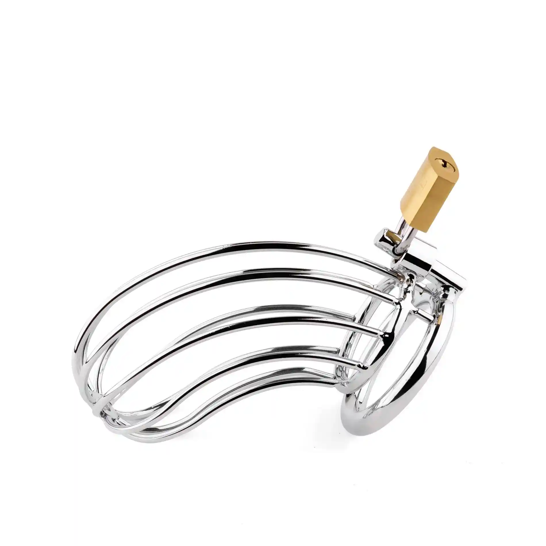 Metal Penis Cock Cage - Regular - obrazek 2