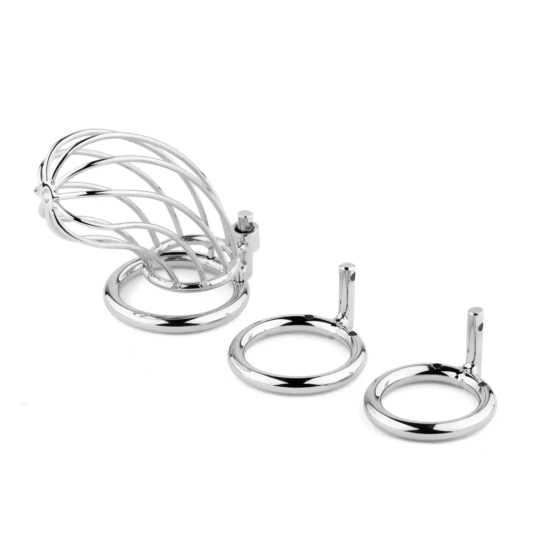 Metal Penis Cock Cage - Regular - obrazek 6