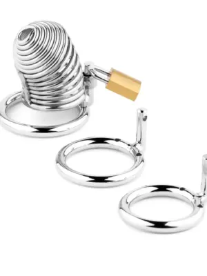 Metal Penis Cock Cage - Short
