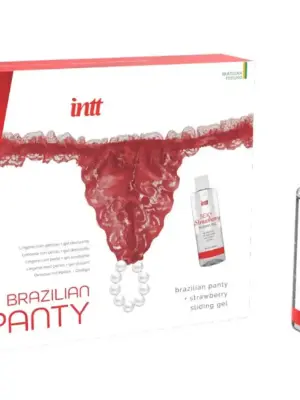 Zestaw-BRAZILIAN PANTY RED