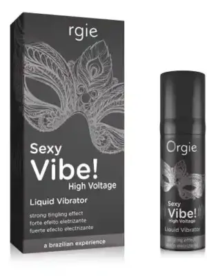 Żel-SEXY VIBE! HIGH VOLTAGE - LIQUID VIBRATOR - 15 ML