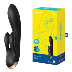 Wibrator-Double Flex Connect App (Black)