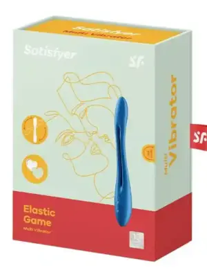 Elastic Game multi vibrator (Dark blue)