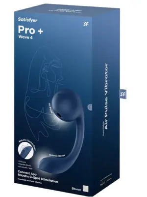 Wibrator Punkt G Pro+ Wave 4 Connect App dark blue