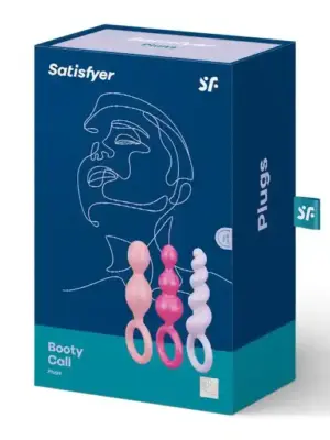 Zestaw-Satisfyer Plugs colored (set of 3)
